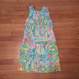 Lilly Pulitzer Multi-Color Tie Back Dress